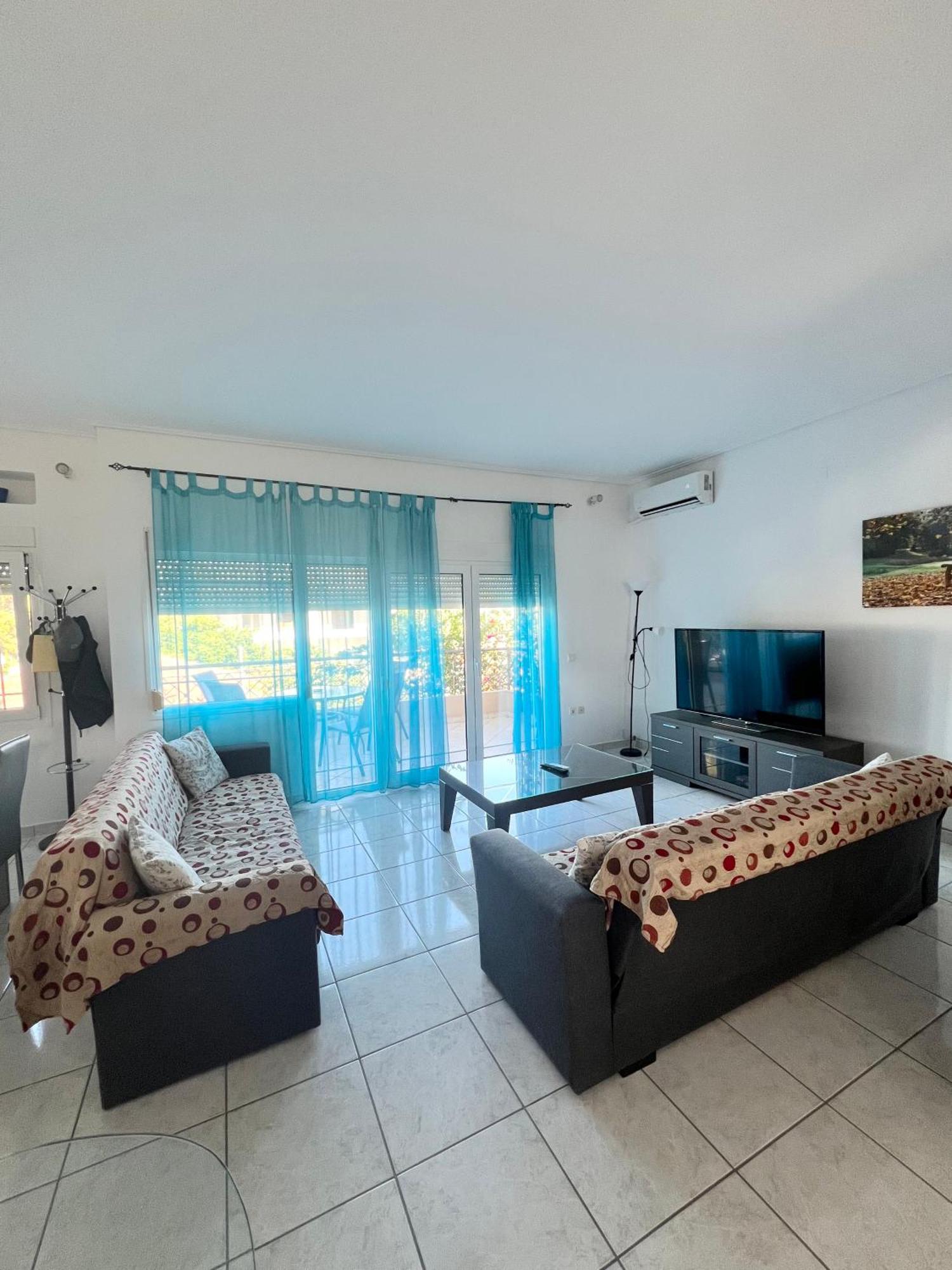 Seaside Villa For 6 People - Alykes Beach Dhimini Ngoại thất bức ảnh