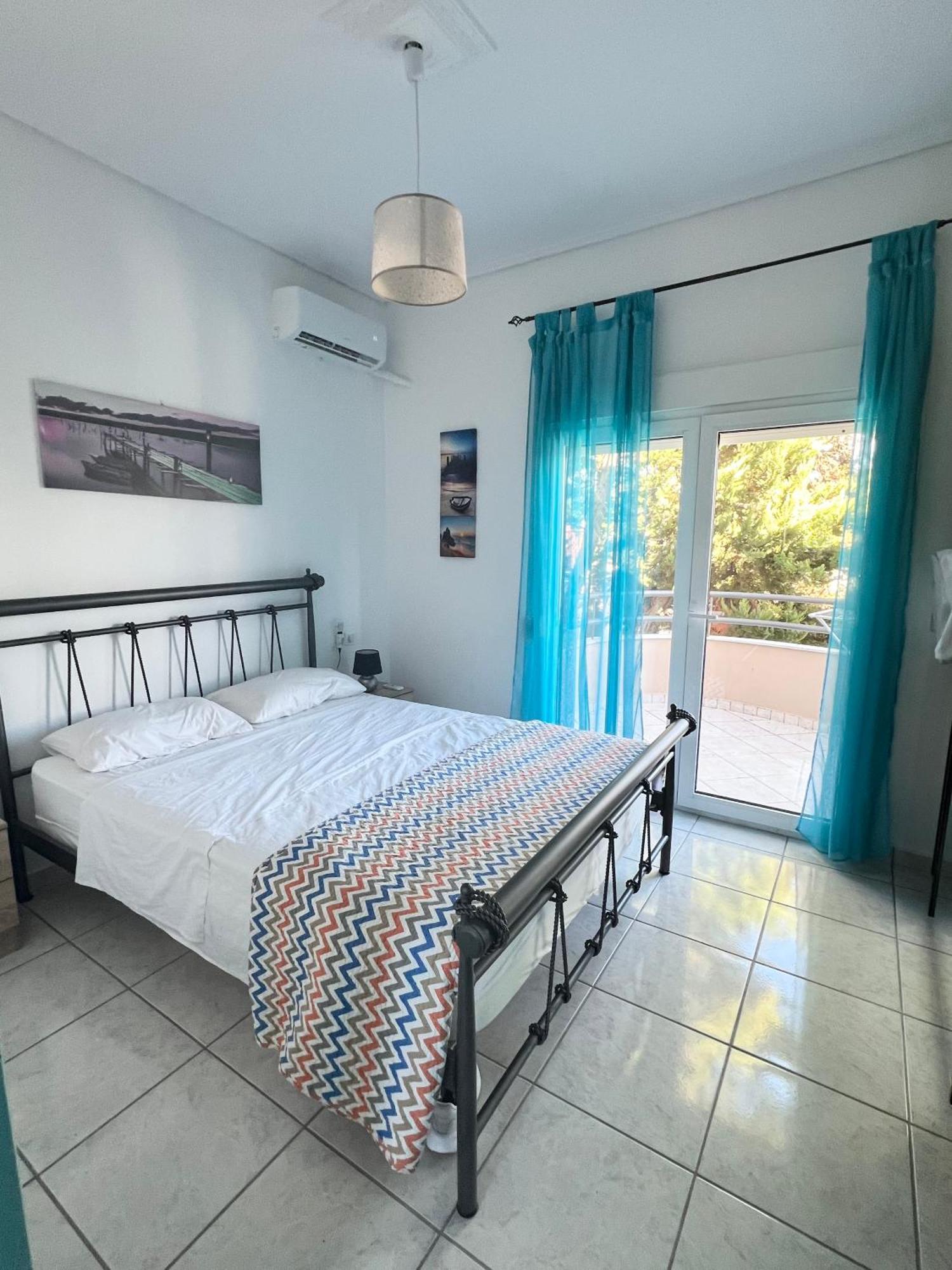 Seaside Villa For 6 People - Alykes Beach Dhimini Ngoại thất bức ảnh