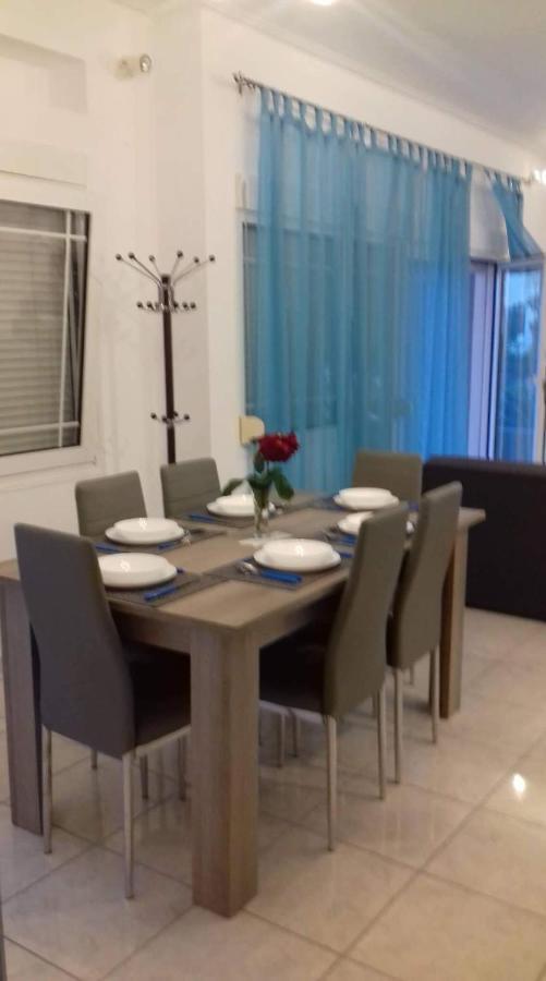 Seaside Villa For 6 People - Alykes Beach Dhimini Ngoại thất bức ảnh
